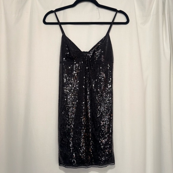 Victoria’s Secret The Lacie Black Slip Dress